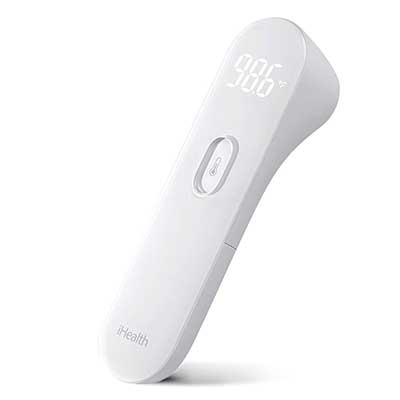 iHealth No-Touch Forehead Thermometer, Digital Infrared Thermometer