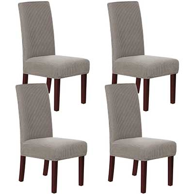 H.VERSAILTEX Stretch Dining Chair Covers