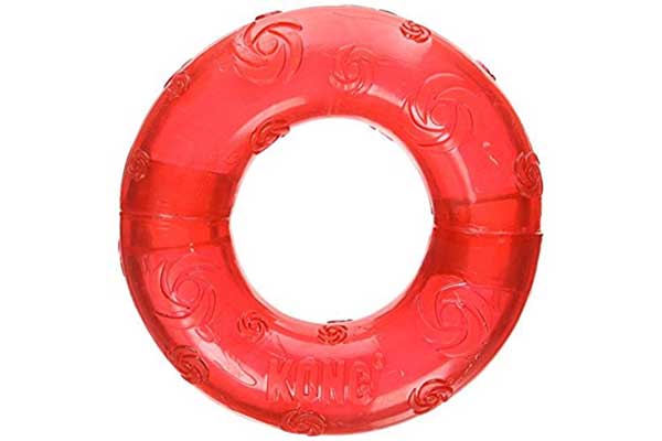 KONG Squeezz Ring Dog Toy