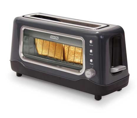 Dash-clear view toaster