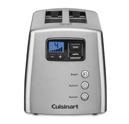 Cuisine CPT 420 touch to taste liverless slice 2 toaster 