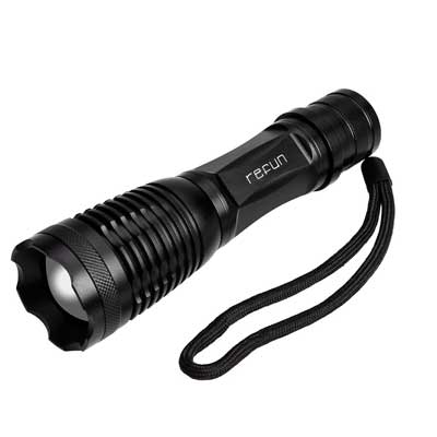 THE REFUN HANDHELD TACTICAL LED FLASHLIGHT