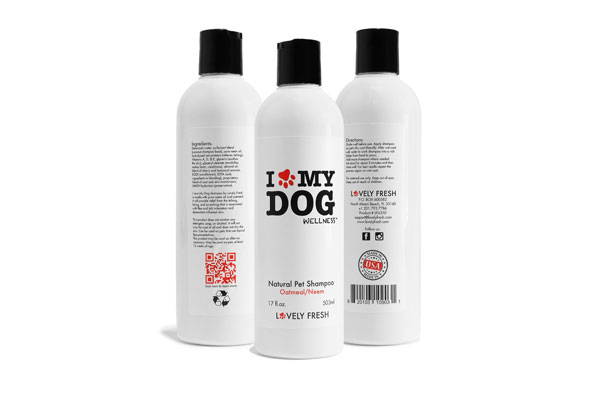 Dog Shampoo/ Natural Pet Shampoo - Oatmeal/Neem