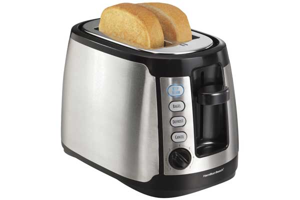 22811 Hamilton BEACH slices 2 keep warm toaster 