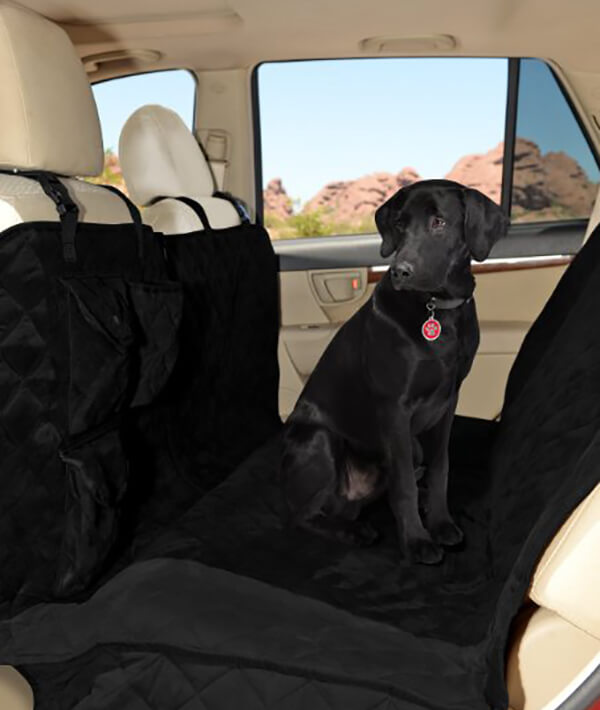 Premium Quilted Dog Car Seat Covers by The Pristine Lola 700