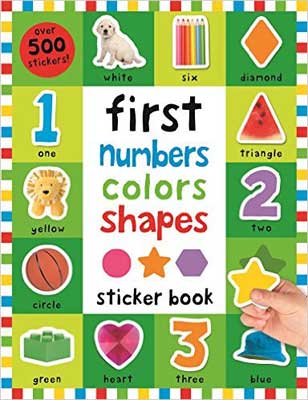 First 100 Stickers: First Numbers, Colors, Shapes