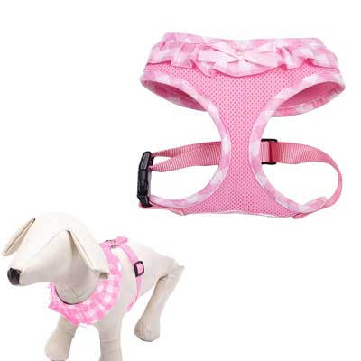 EXPAWLORER Checkered Frill Pet Harness