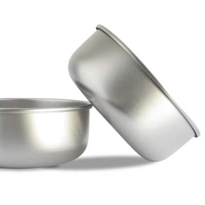 Basis Pet Stainless Steel Dog-Bowl