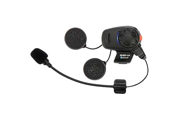 Buyee 2XBt 1000m Motorcycle Bluetooth Intercom Headset that Connects Up to 6 Riders