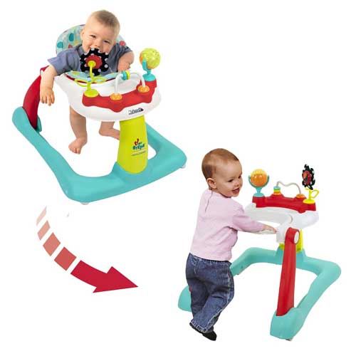 Kolcraft Tiny Steps 2-in-1 Activity Walker, Jubilee