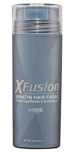 XFusion Economy Keratin Hair Fibers, Medium Brown 28g