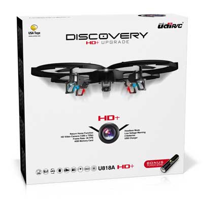 USI 818A HD + RC Quad copter Drone