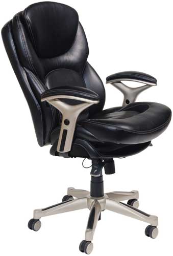 Serta 22186 Back in Motion Health and Wellness Mid-Back Office Chair 