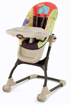 Fisher-Price Luv U Zoo EZ Clean High Chair