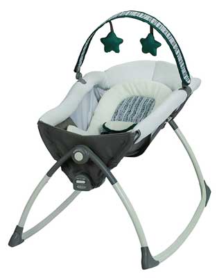 Graco Little Lounger Rocking Seat Plus Vibrating Lounge