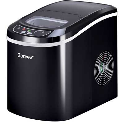 Costway Portable Compact Electric Ice Maker Machine
