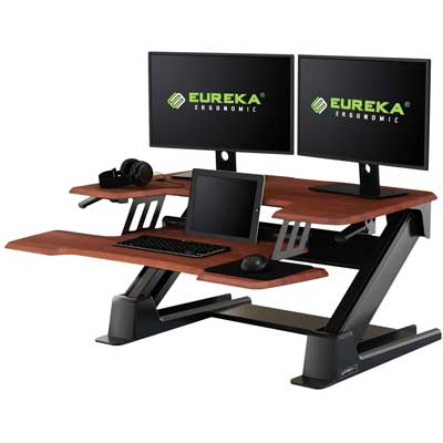 Eureka Ergonomic Height-Adjustable Standing Desk Converter