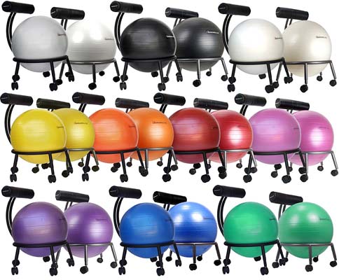 Isokinetics Adjustabe Fitness Ball Chair