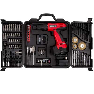 Stalwart 89-Piece 18V Cordless Drill Set