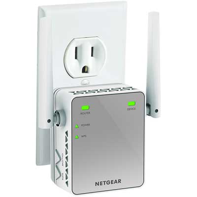 NETGEAR N300 Wi-Fi Range Extender, Essentials Edition