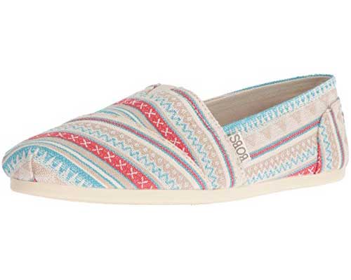 BOBS Skechers Women's Plush Fashion Slip-On Flat