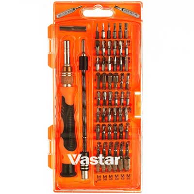 Vastar 62 in 1 with 56 Bit Magnetic Driver Kit