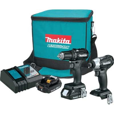 Makita CX200RB 18V LXT Lithium-Ion Combo Kit (2.0Ah)