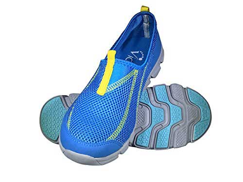 Viakix Women's Water Shoes - Comfortable Stylish Mesh Aqua Sneakers –Swim, Pool, Beach Shoes for Women