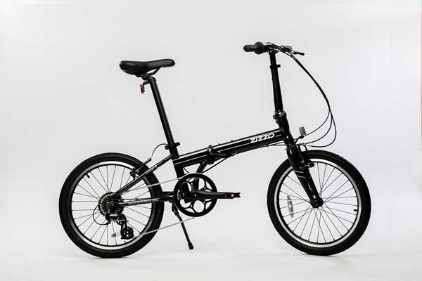 EuroMini ZiZZO Urbano Aluminum Frame Shimano 8-speed folding bike