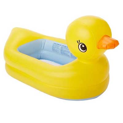 Munchkin White Hot Inflatable Duck Tub