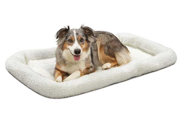 MidWest Deluxe Bolster Pet Bed for Dogs & Cats