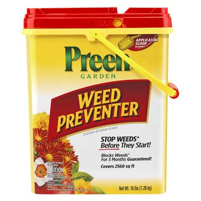 Preen Garden Weed Preventer - 16 lb. pail Covers 2560 sq. ft.