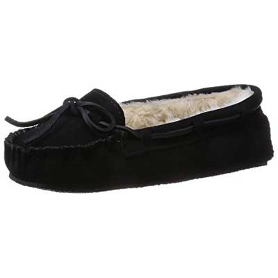 Minnetonka Women's Cally Faux Fur Slipper