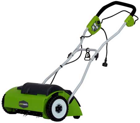 GreenWorks 27022 10 Amp 14" Corded Dethatcher