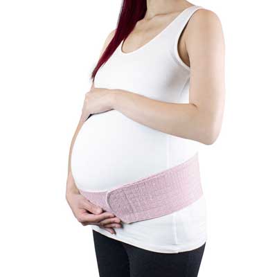 Bracoo Maternity Belt, Easy to Wear, Adjustable Support for Prenatal or Postpartum Comfort