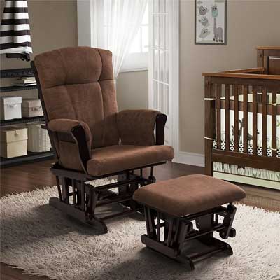 sona glider rocker and glider ottoman combo