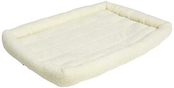 AmazonBasics Padded Pet Bolster Bed