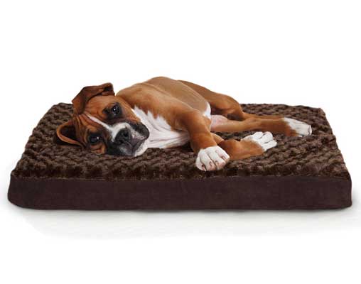 Furhaven Pet Ultra Plush Deluxe Orthopedic Mattress Pet Bed for Dogs or Cats