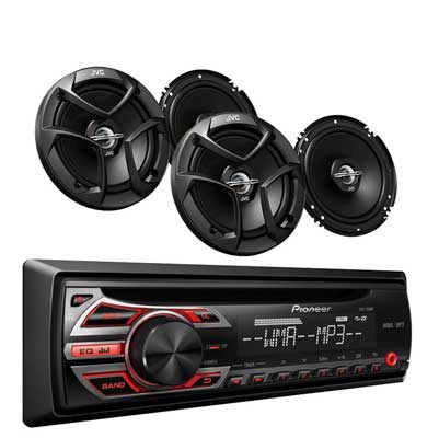 Pioneer DEH-150MP Car Audio CD MP3 Stereo Radio Player