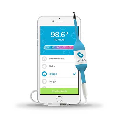 Kinsa Smart Stick Digital Thermometer