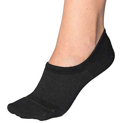 Bambu Women's Premium Bamboo No Show Casual Socks