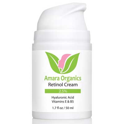 Amara Organics Retinol Cream for Face