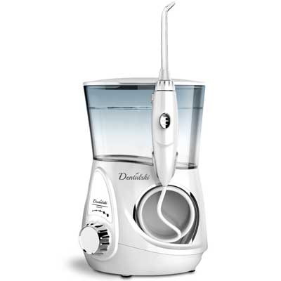 Dentalski Professional Water Flosser Oral Irrigator DS-600w with five Jet Tips