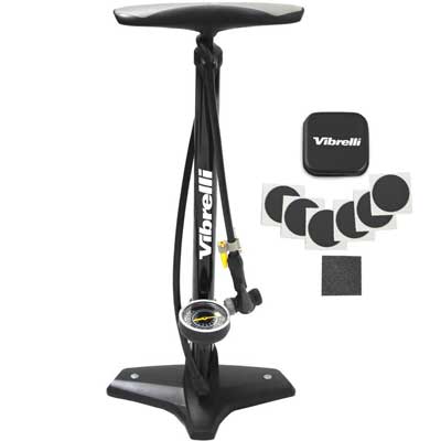 Vibrelli Performance Bike Floor Pump