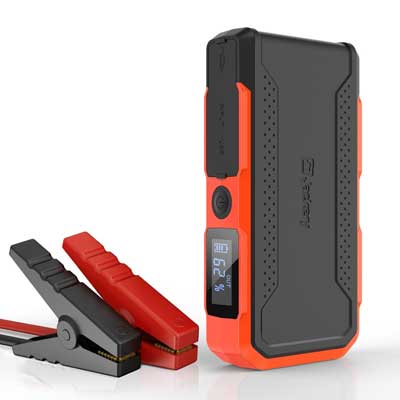 Jackery New Spark, 800A Peak 18000mAh Portable Car Jump Starter