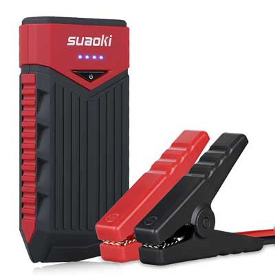 Suaoki T10 400A Peak 12000 mAh Portable Car Jump Starter