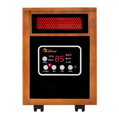 Dr Infrared Heater Portable Space Heater, 1500-Watt