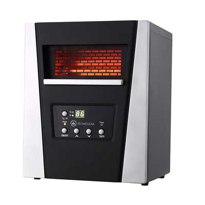 Homegear Pro 1500w Large Room Infrared Space / Cabinet Heater