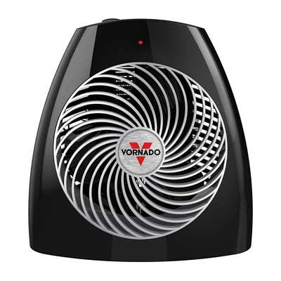 Vornado MVH Whole Room Vortex Heater, Black