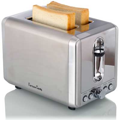 Fortune Candy Extra-Wide Slot 2-Slice Toaster